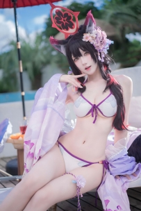 #阿包也是兔娘_Vol.106_蔚蓝档案_狐坂若藻_水着_[32P-187MB]